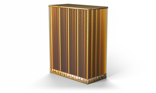 金色 G8 NAND 堆叠特写